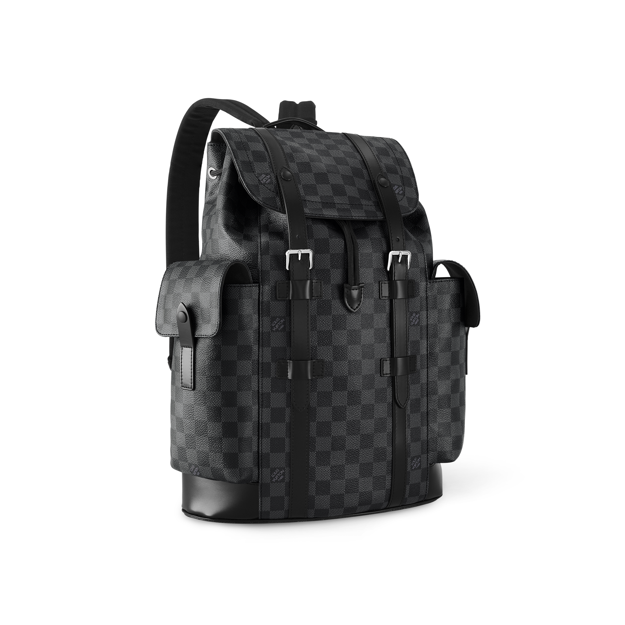Mochila Christopher MM Canvas Damier Graphite - Viagem | LOUIS